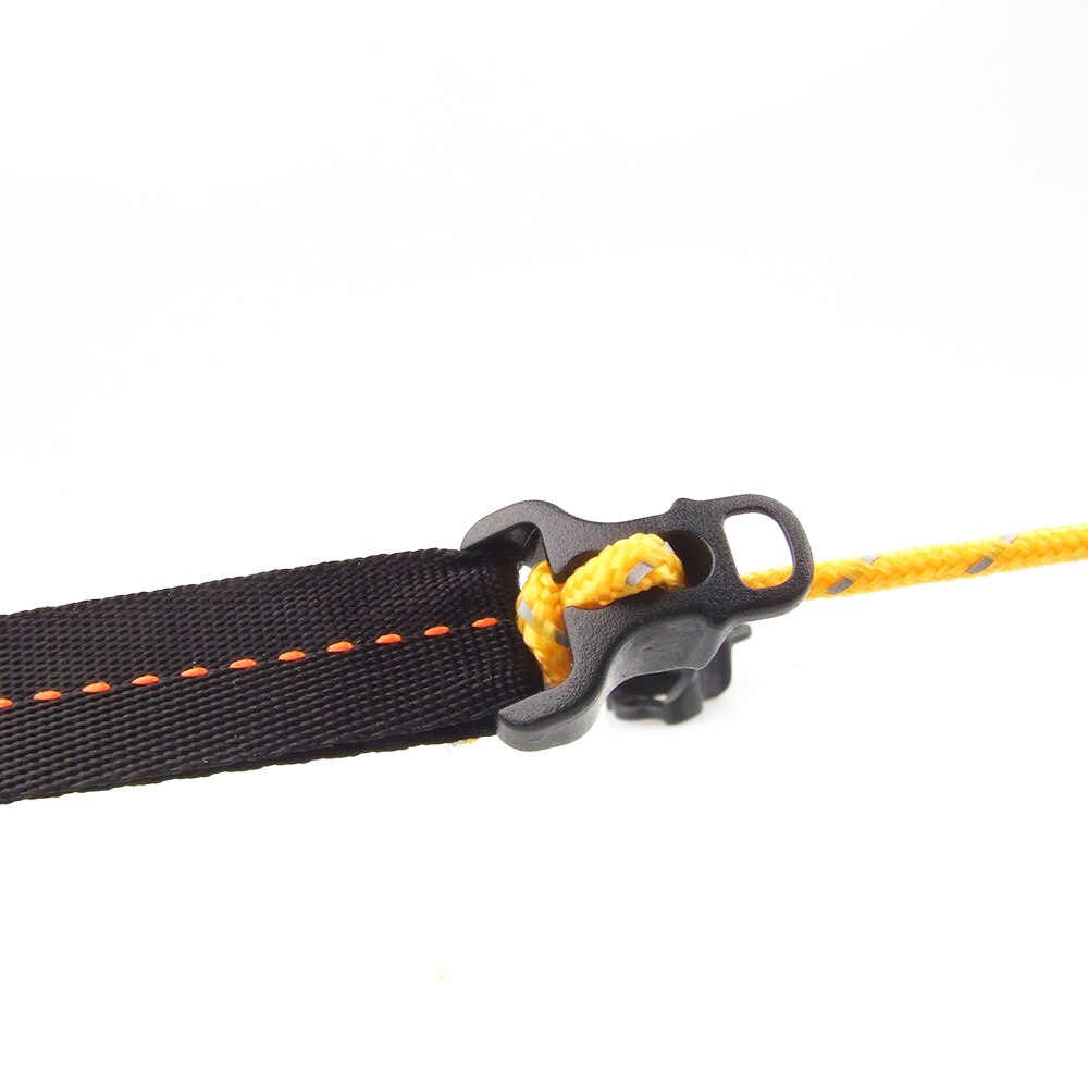Cheap Goat Tents New Outdoor 10pcs Black Plastic Camping Awning Tent Guyline Runners Cord Rope Tensioner Climbing Equiptment Hiking Accessories Tent Accessories 